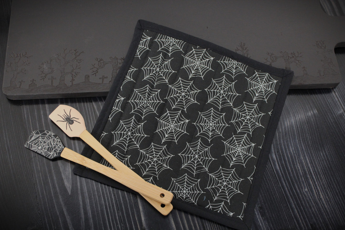 Spiderweb Quilted Pot Rest