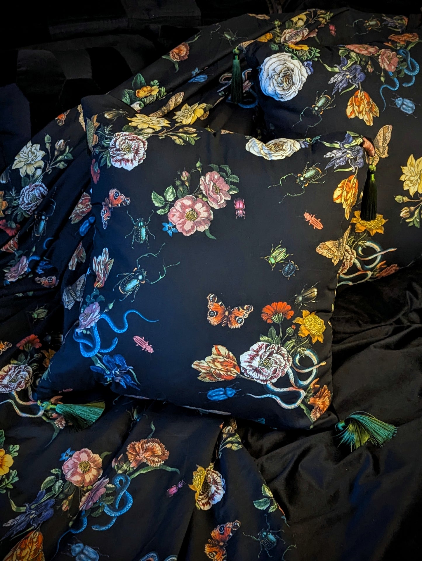 Beastly Blooms Cushion