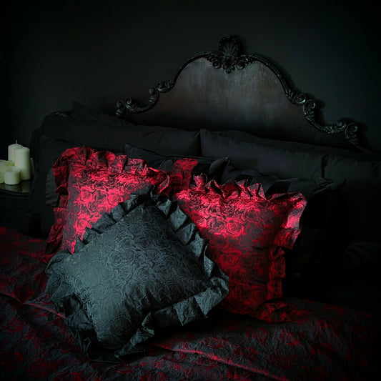 Bed of Thorns Ruffled Cushion